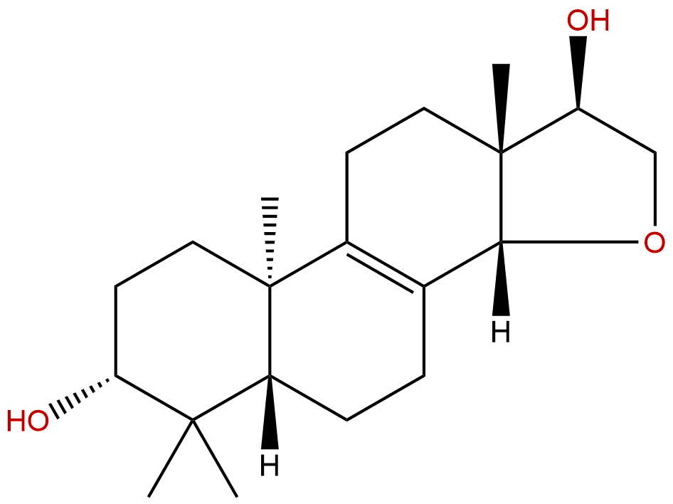 ent-14β,16-Epoxy-8-pimarene-3β,15α-diol