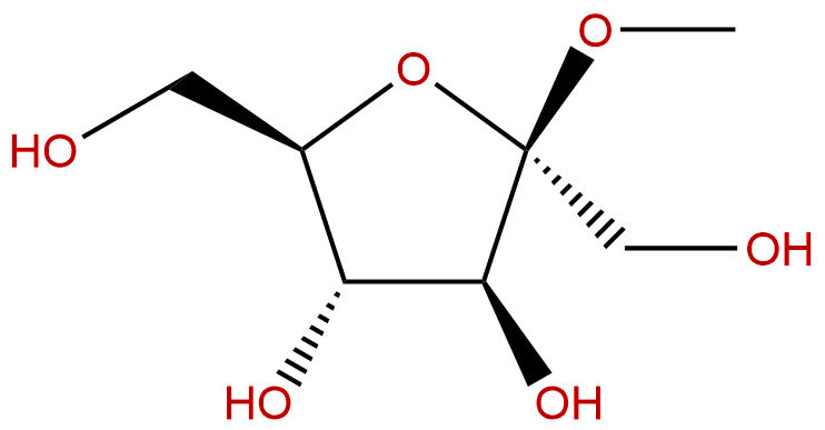 Methyl β-D-fructofuranoside