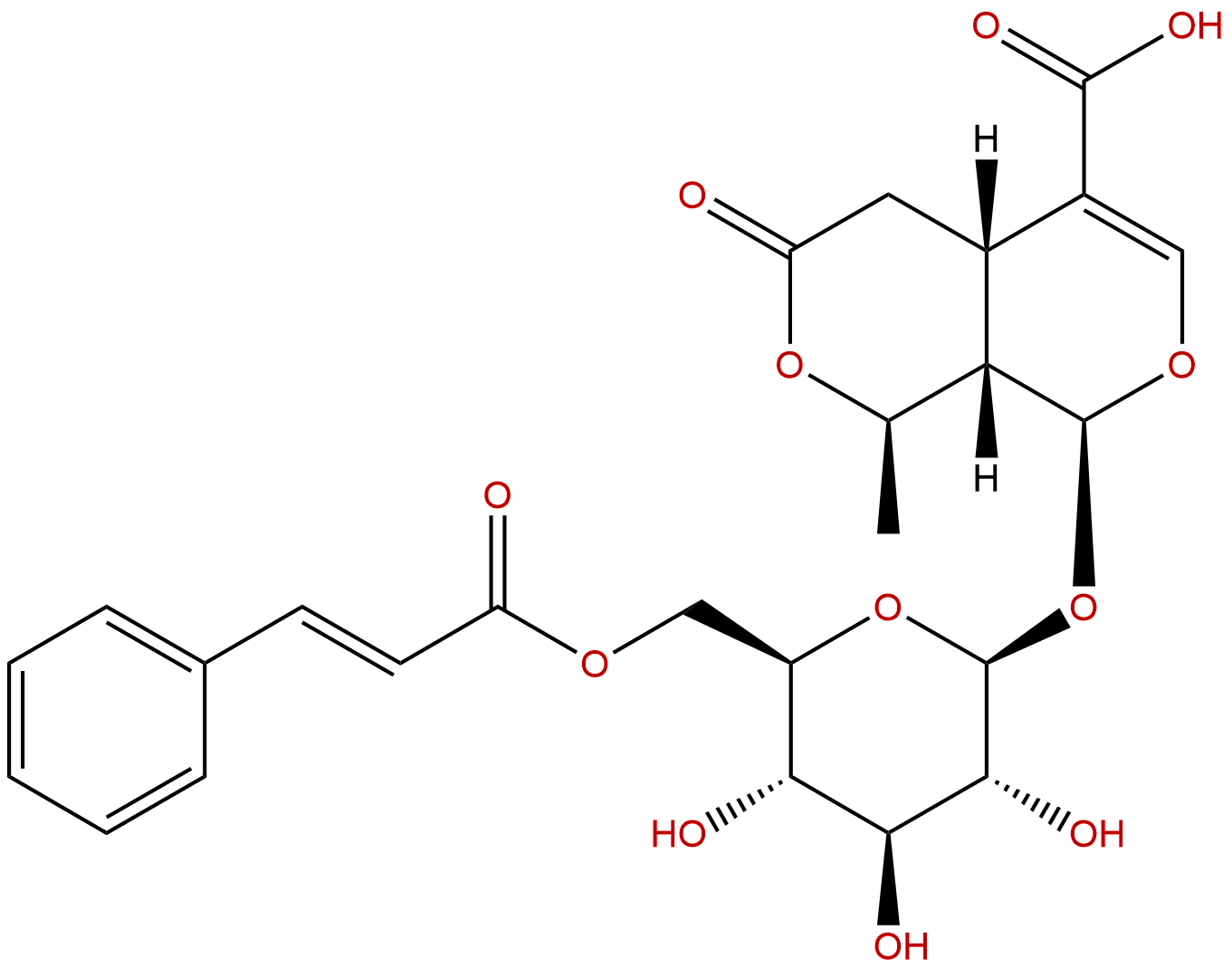 6'-O-Cinnamoyl-8-epikingisidic acid