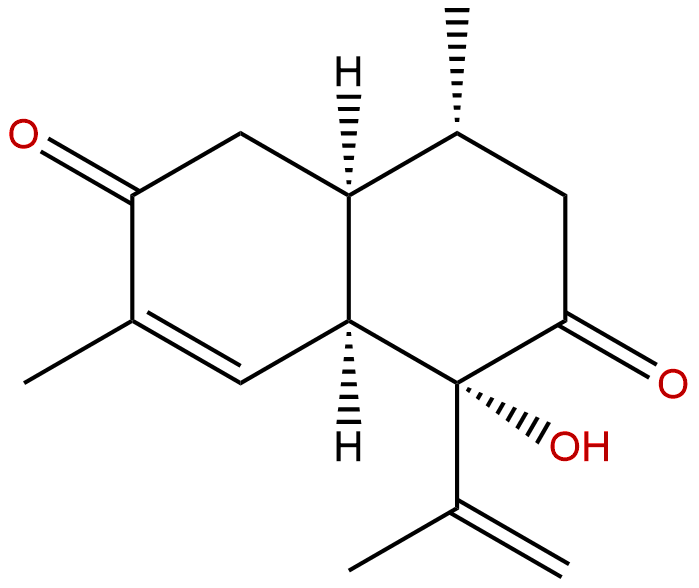 7α-Hydroxy-4,11-cadinadiene-3,8-dione