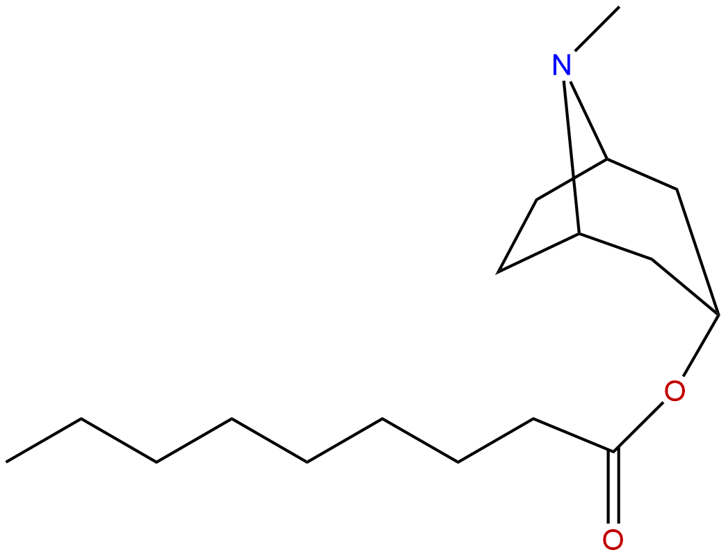 Tropine nonanoate