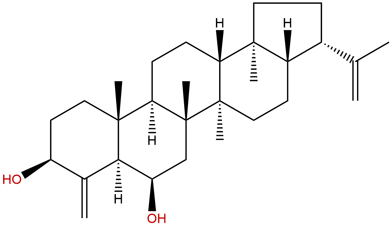 21αH-24-Norhopa-4(23),22(29)-diene-3β,6β-diol