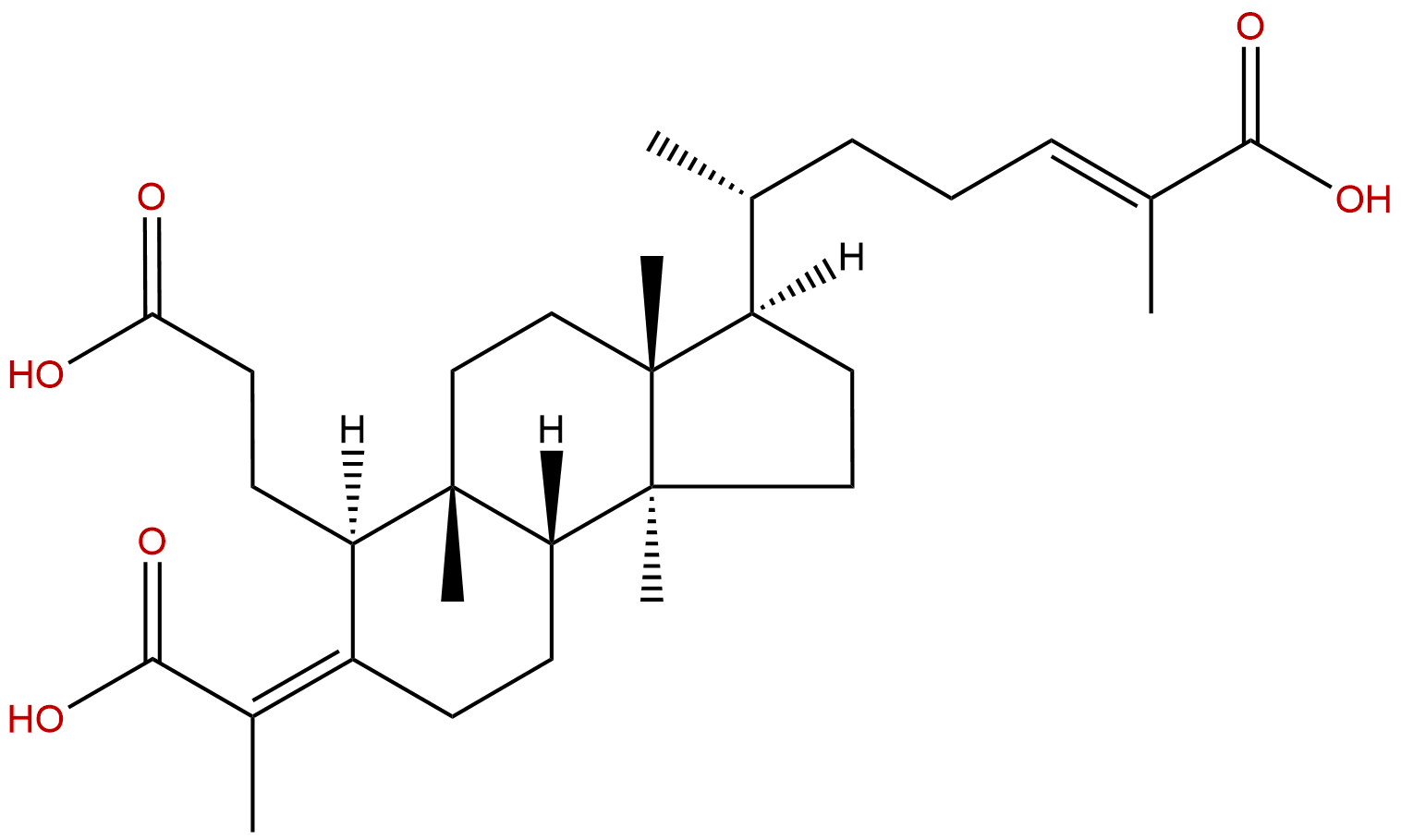 3,4-Secocucurbita-4,24-diene-3,26,29-trioic acid