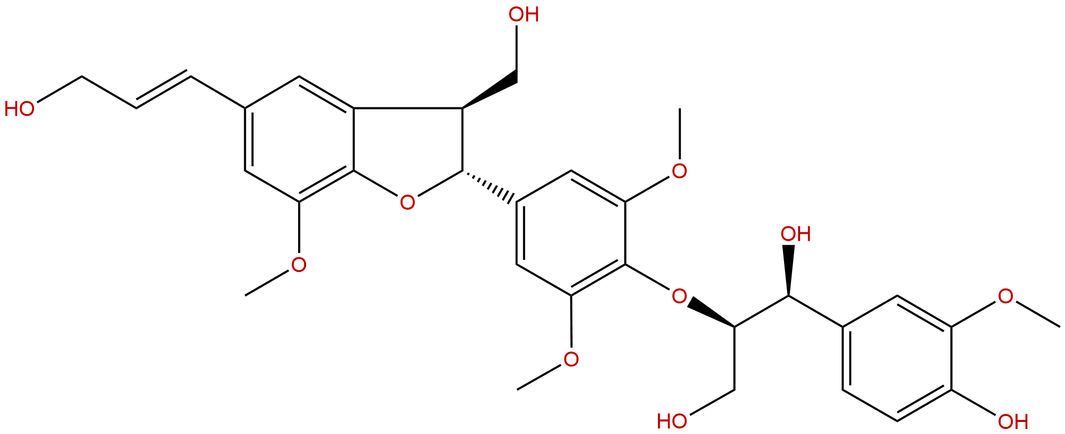 erythro-Guaiacylglycerol-β-O-4'-dehydrodisinapyl ether