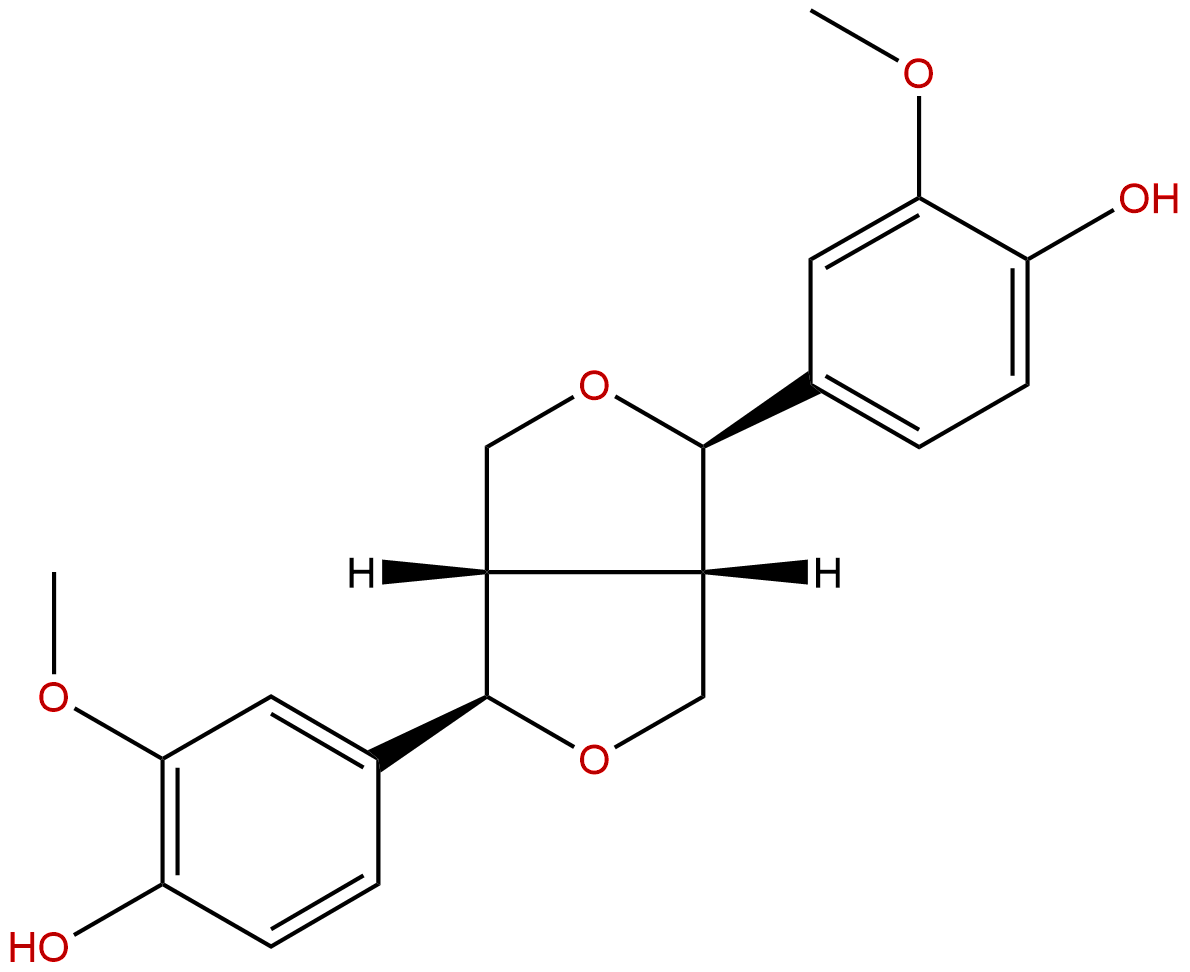 (-)-Pinoresinol