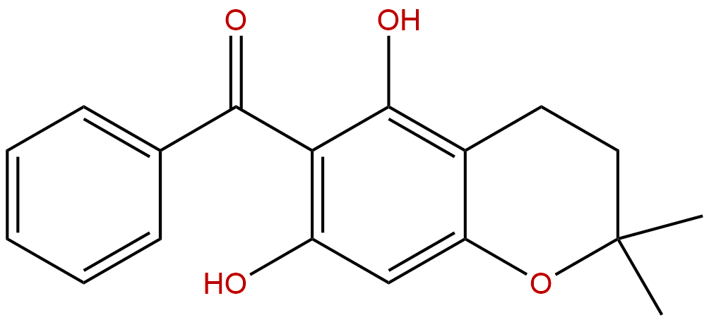 6-Benzoyl-5,7-dihydroxy-2,2-dimethylchromane