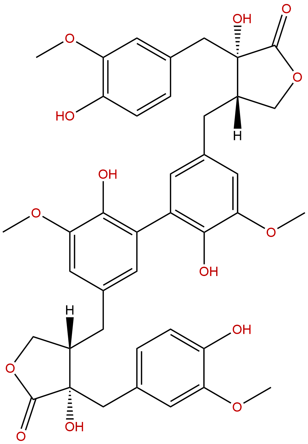 Bis-5,5-nortrachelogenin