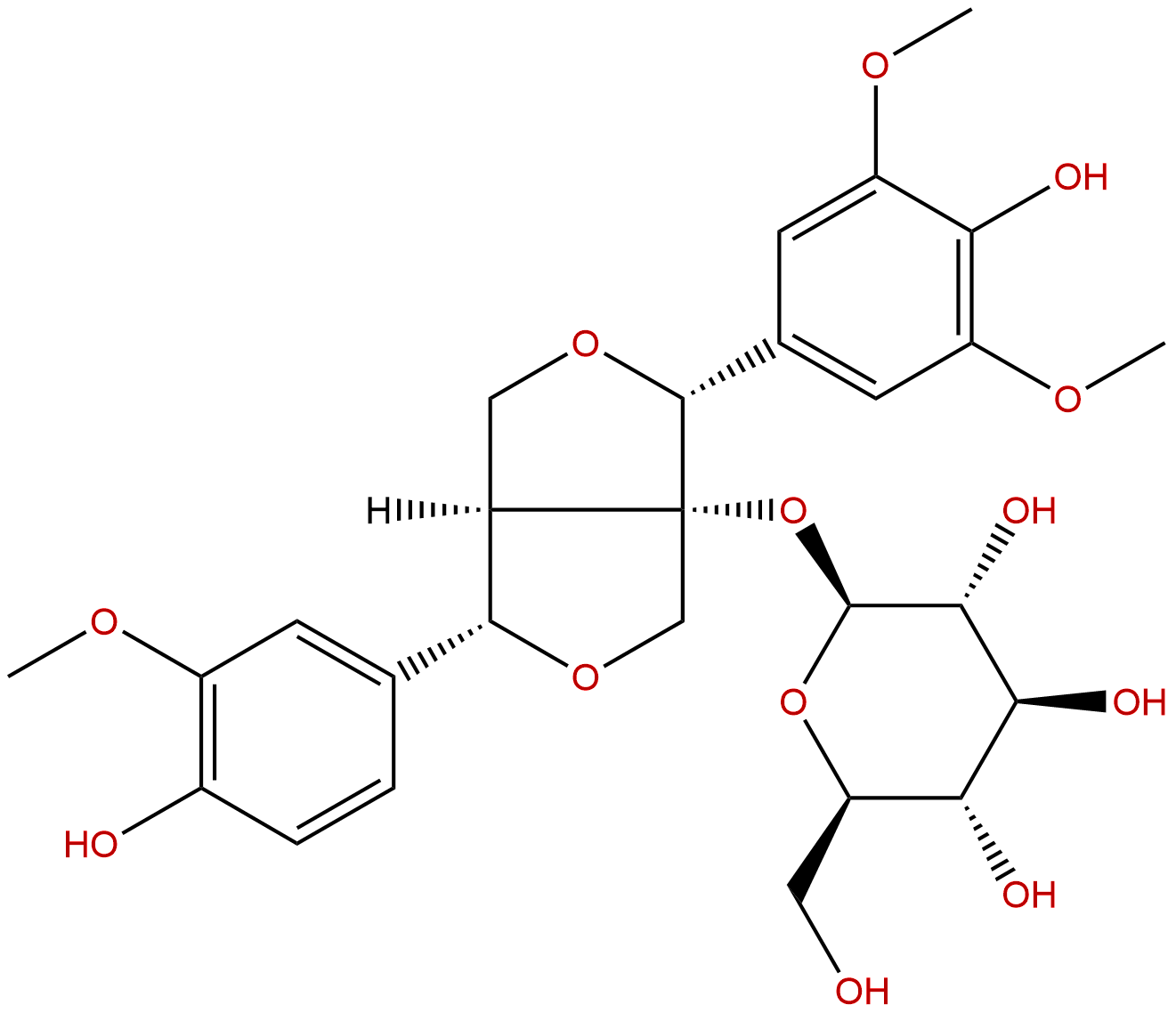 Fraxiresinol 1-O-glucoside