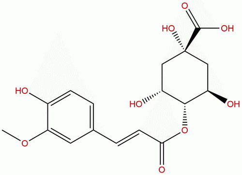 4-Feruloylquinic acid