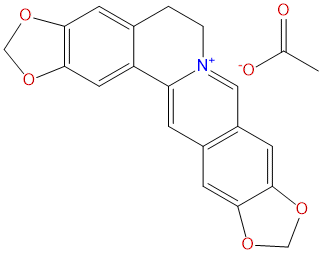 Isocoptisine acetate