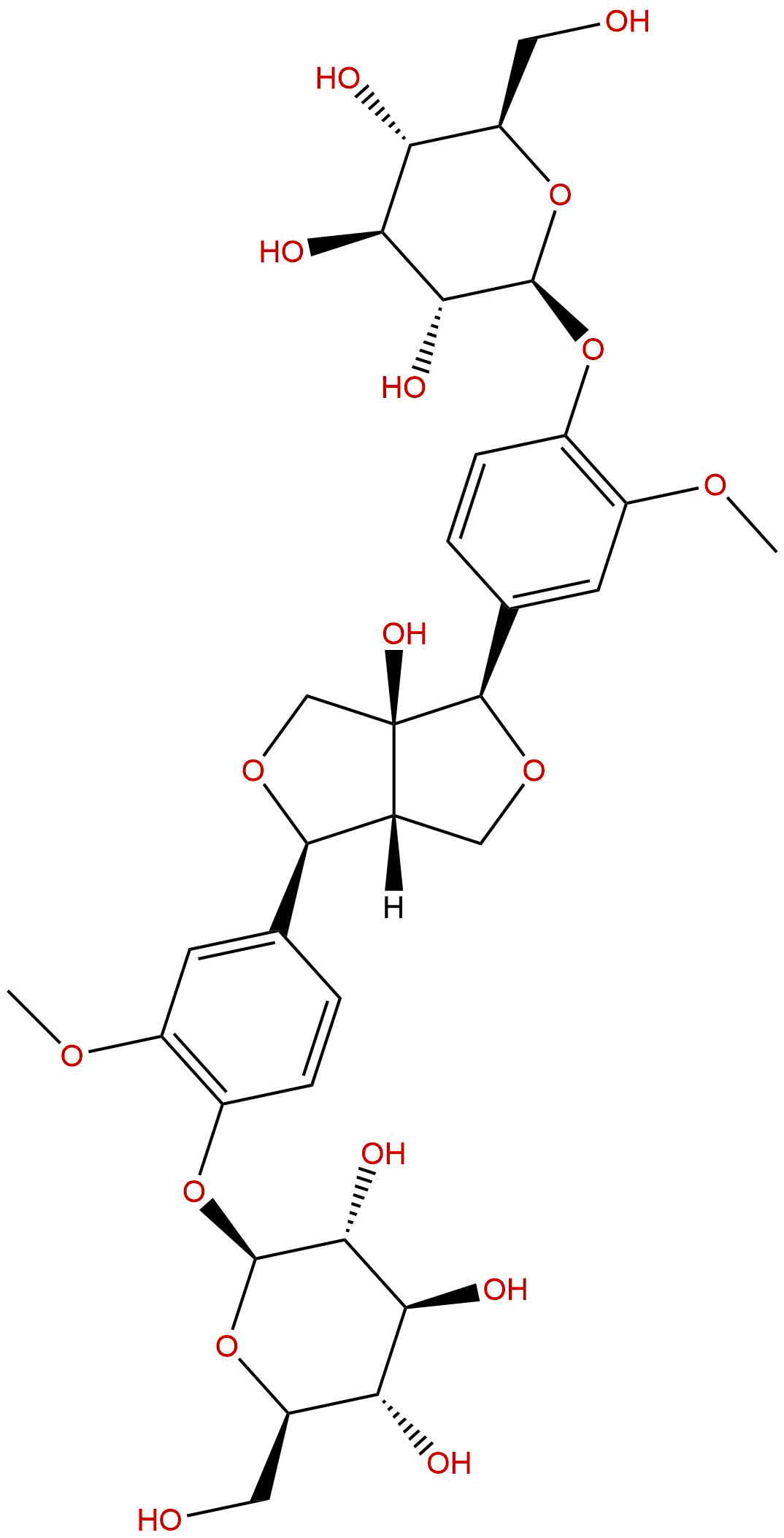 8-Hydroxypinoresinol diglucoside