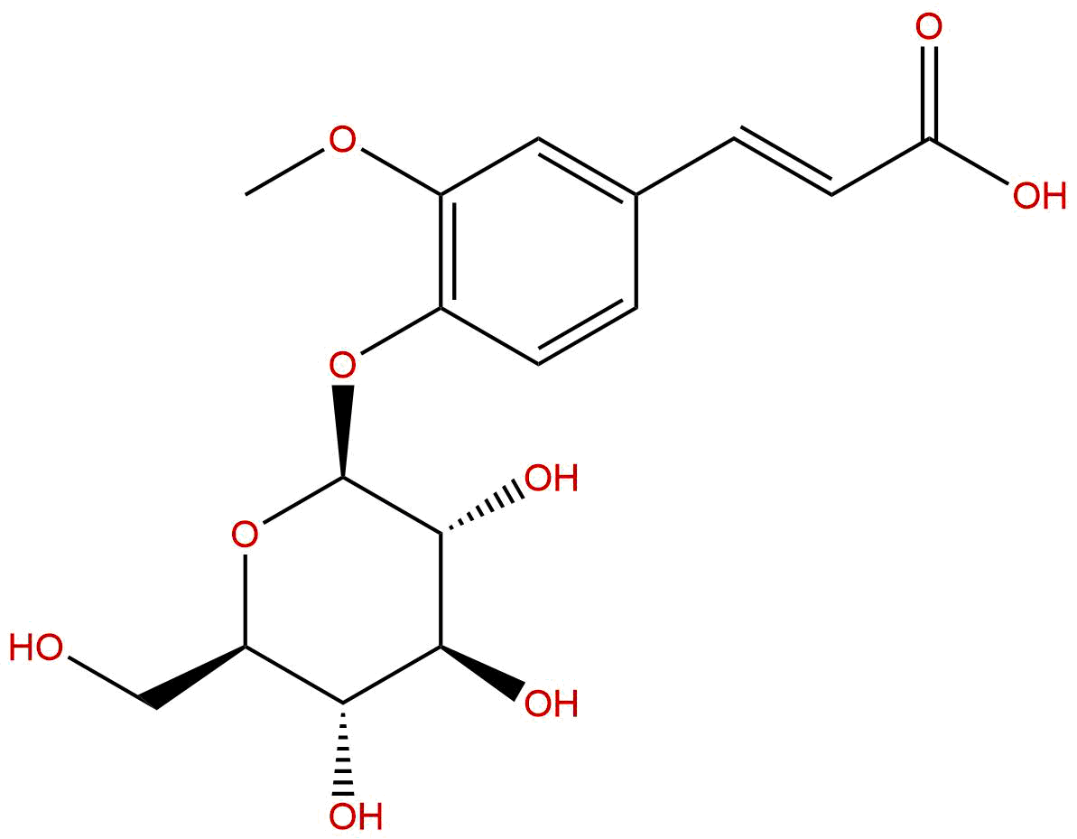 trans-Ferulic acid-4-β-glucoside