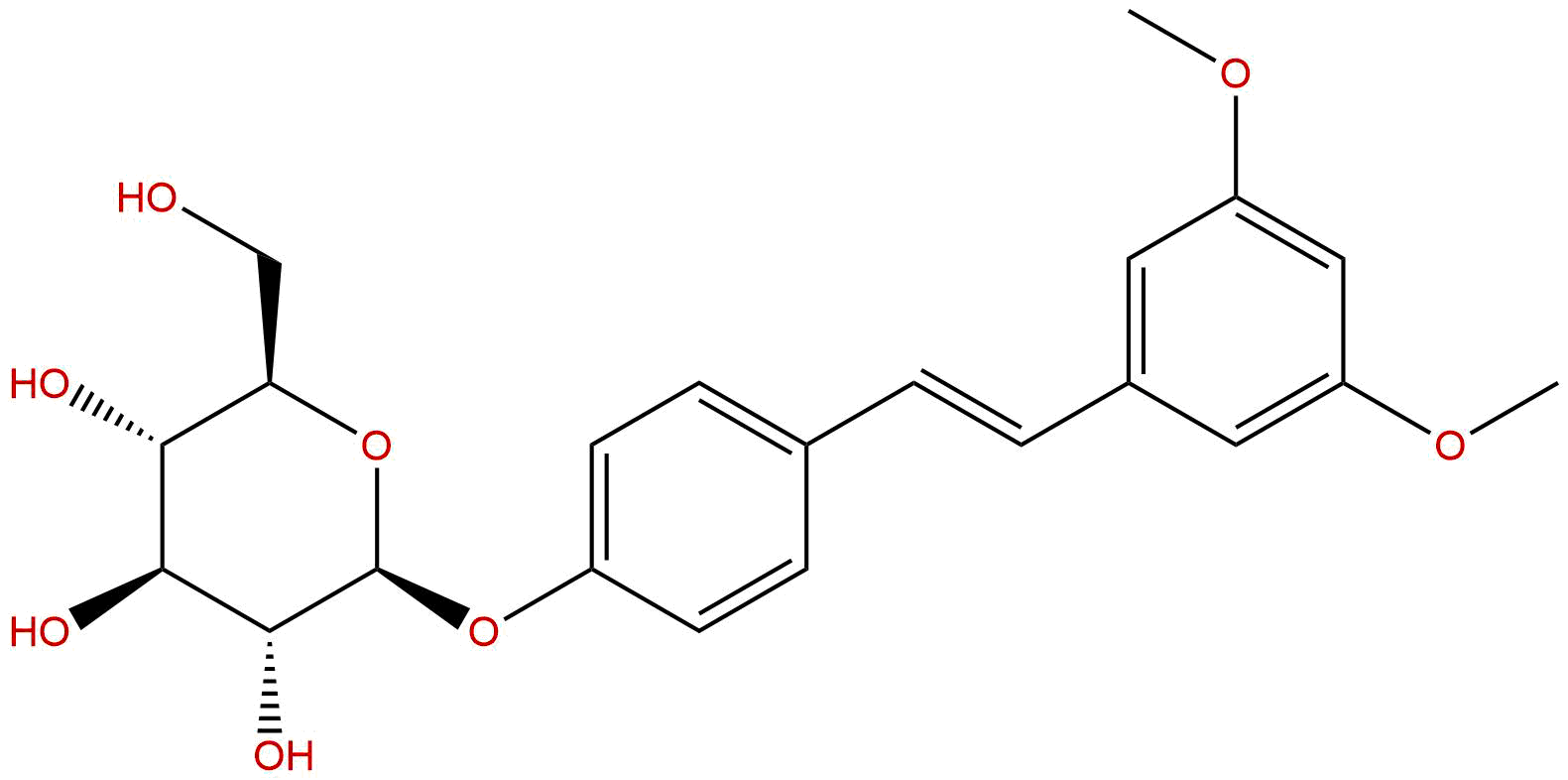 Pterostilbene glucoside