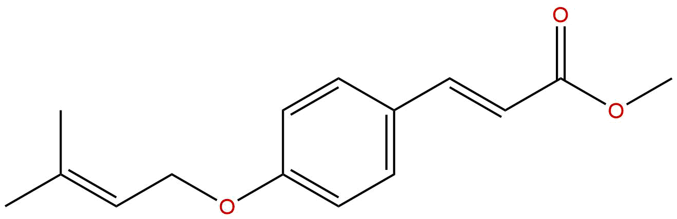 Methyl 4-prenyloxycinnamate