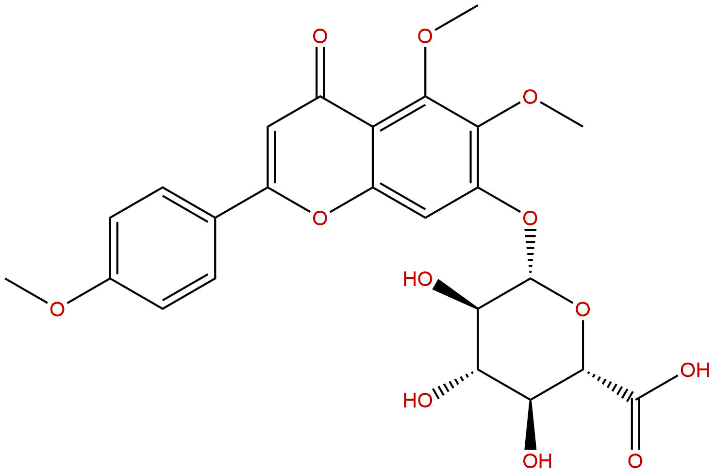 5,6,4'-Trimethoxyscutellarin