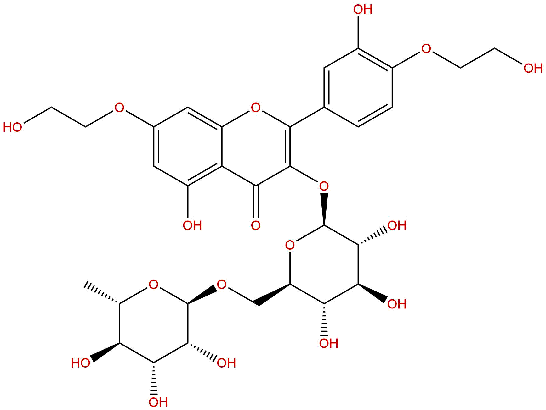 4',7-Bis(hydroxyethyl)rutoside