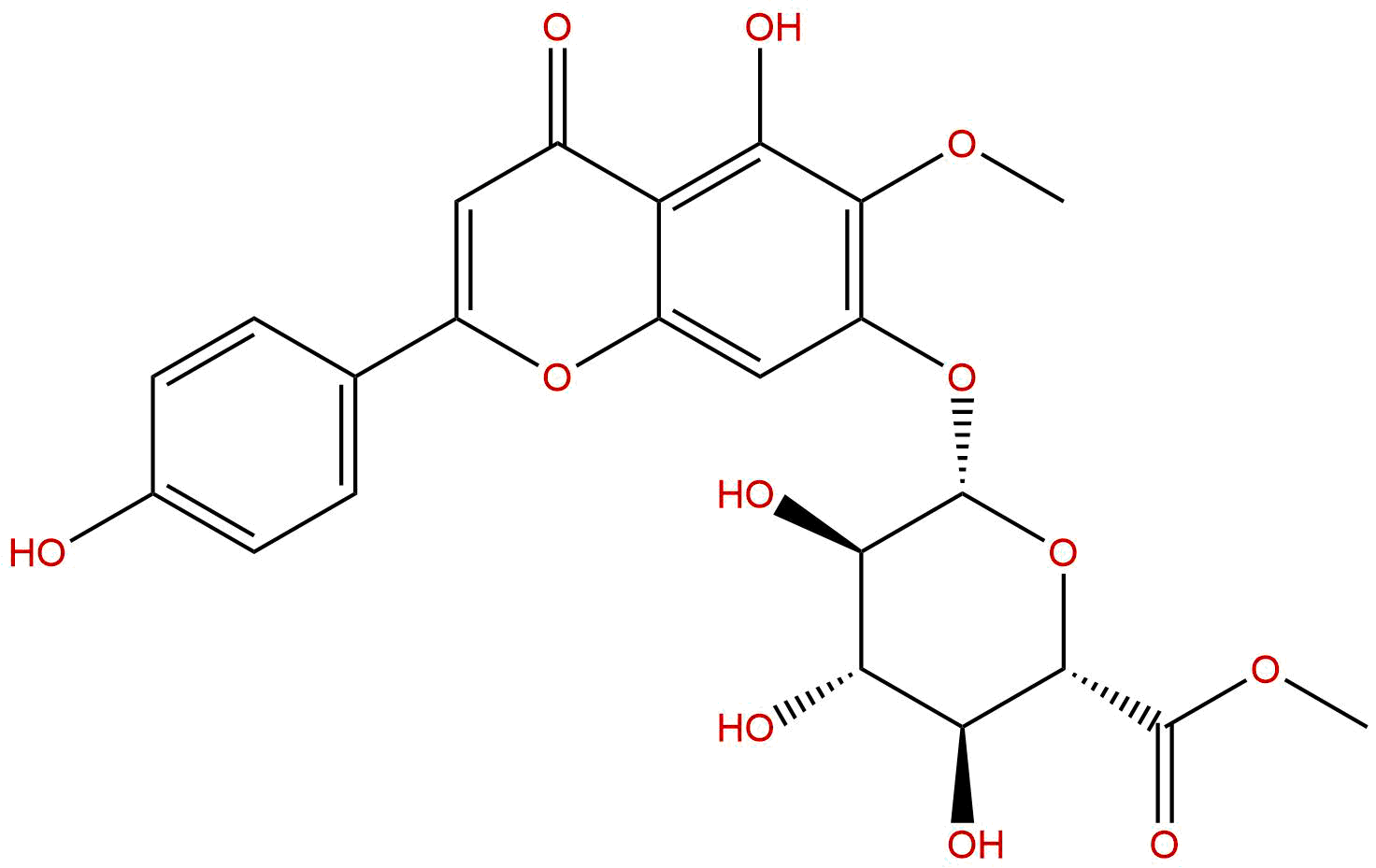 Hispidulin 7-O-glucuronide methyl ester