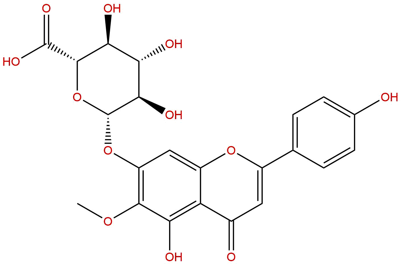 Hispidulin 7-O-glucuronide