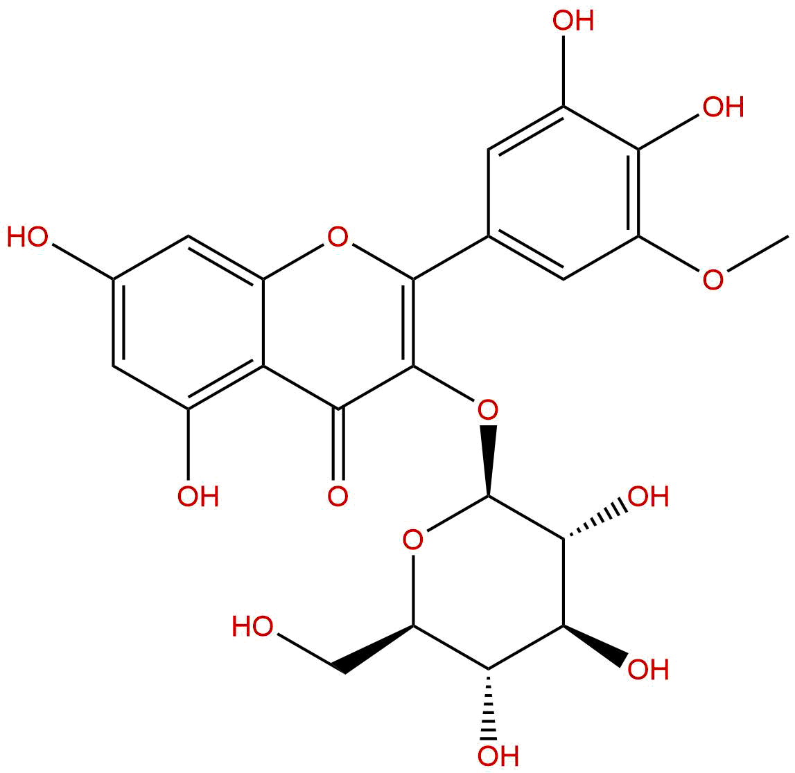 Laricitrin 3-O-β-D-glucoside