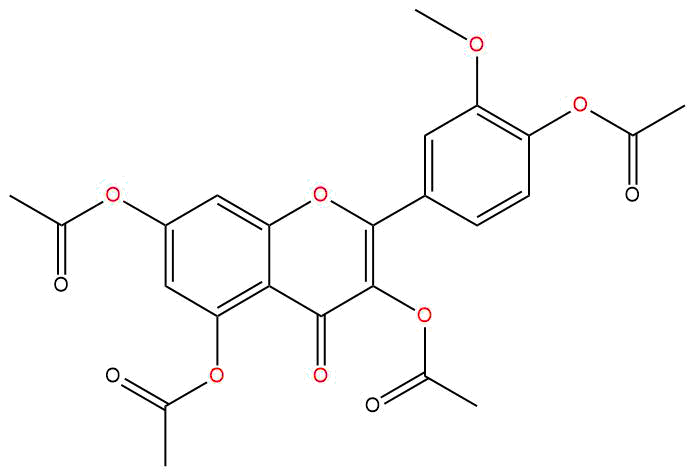 Tetraacetylisorhamnetin