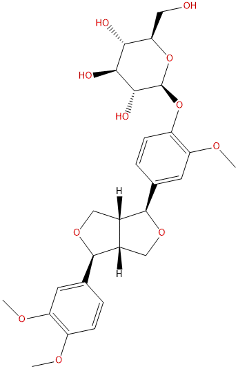 CAS 74957-57-6 | (+)-Pinoresinol monomethyl ether 4-glucoside